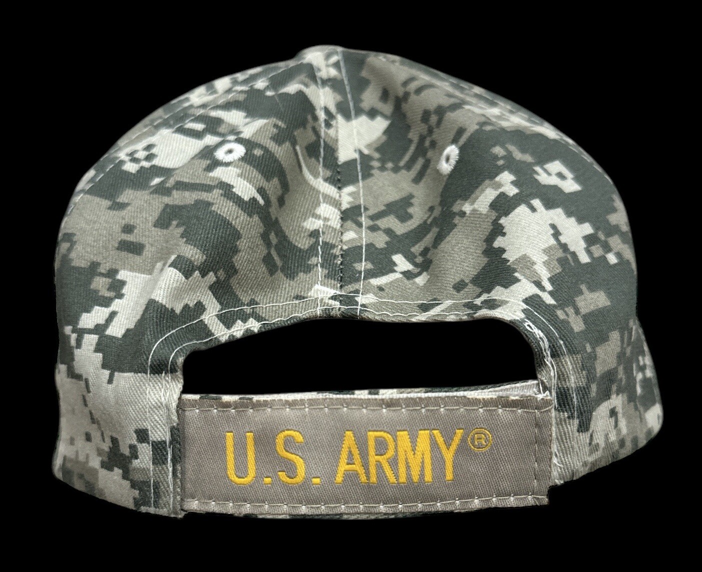 US Army Shield Shadow Hat, Adjustable Back - image 4