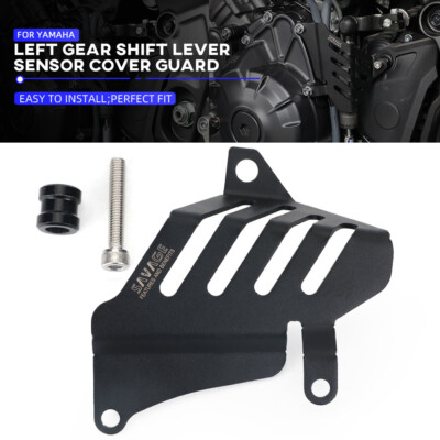 Left Gear Shift Lever Sensor Cover Guard For YAMAHA MT-09/SP Tracer 9/GT+ 21-24