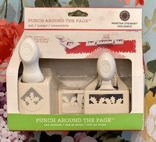 HOLLY LEAVES Punch Martha Stewart christmas holidays xmas centerpiece decoration