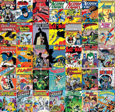 DC Comic Vintage Estate Sale Lot - 5 Comics at LEAST 20 Years Old! Free Shipping