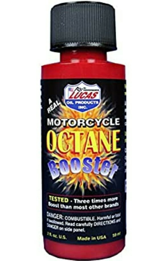 LUCAS MOTORCYCLE OCTANE BOOSTER 10725 18 X 2 FL. OZ. BOTTLES CASE