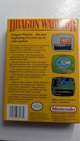 Dragon Warrior (Nintendo NES, 1989) CIB