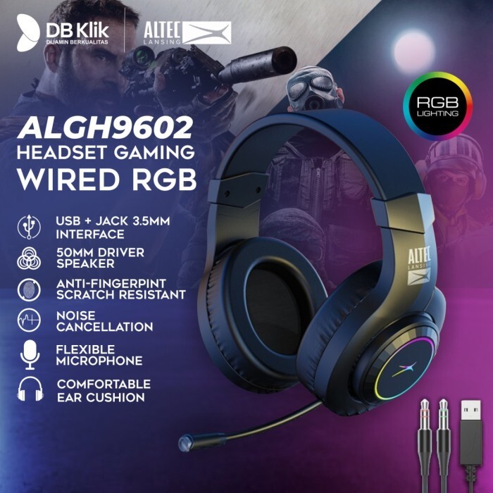 Altec Lansing ALGH9602 Wired Gaming Headset | eBay