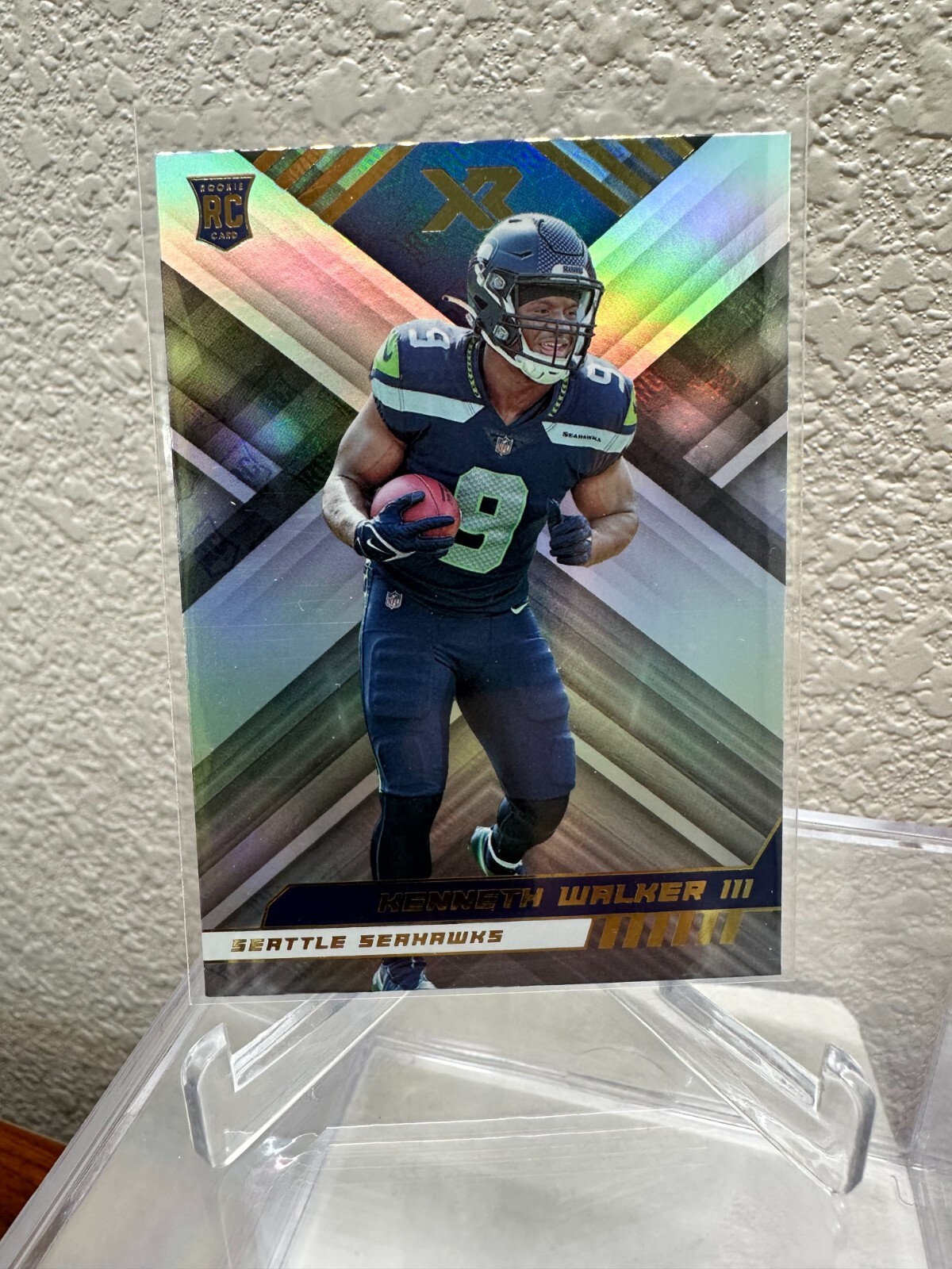2022 Panini XR kenneth Walker III Base Rookie #118 Seattle Seahawks Refractor 🔥