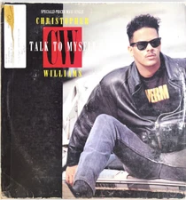 Christopher Williams - Talk To Myself 12" Vinyl 1989 Geffen Records 0-21233