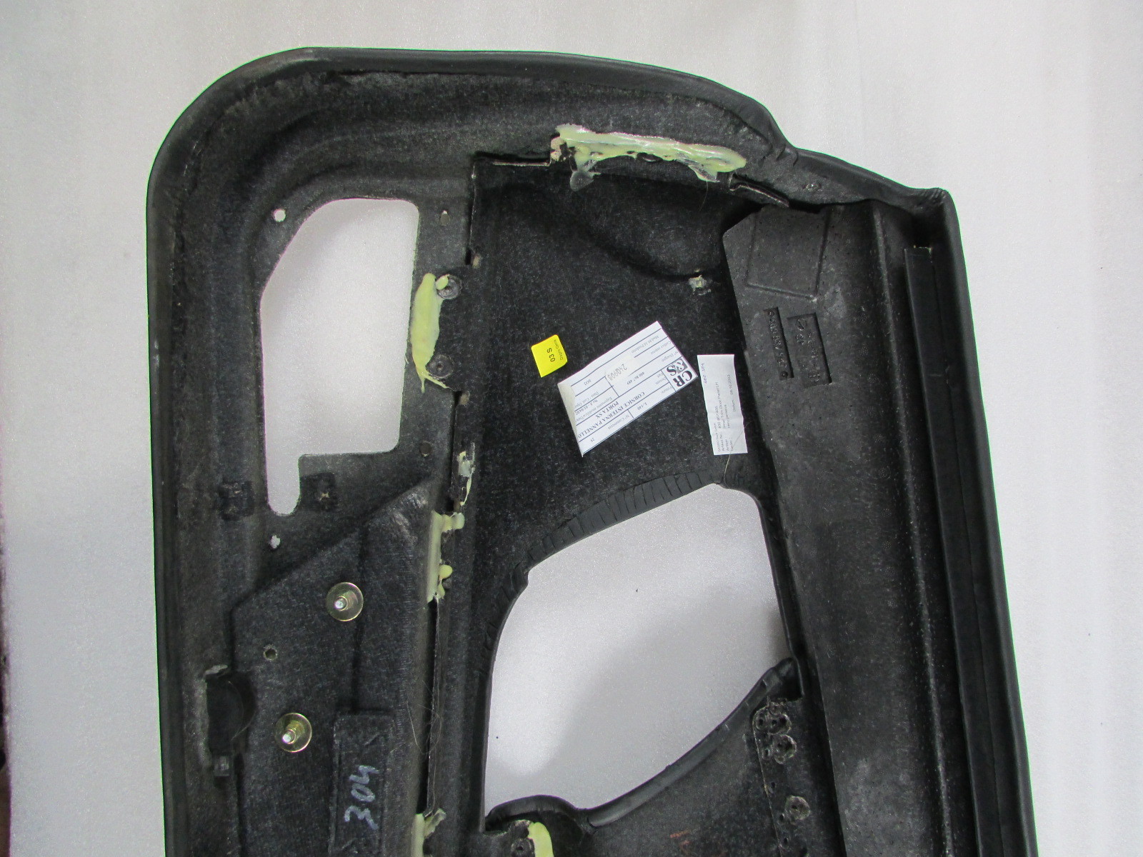 Lamborghini Gallardo, LH, Left Door Panel, Black, Used, P/N 401867105G