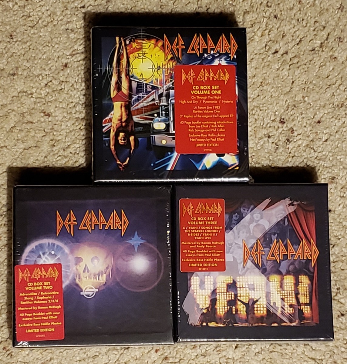 デフ・レパード The CD Boxset: 1、2、3 デフ・レパード The CD Boxset: 1、2、3 Def Leppard The Cd