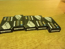 Bostitch SBS191/4CP-C Lot of 5 Boxes Premium Standard Staples 25000 total