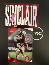Christine Sinclair foil board Luminescent insert Parkside NWSL Portland Thorns