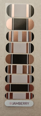 JAMBERRY DECEMBER 2017 STYLEBOX C1 - SHE GOT CLASS HALF SHEET NAIL WRAP RETIRED
