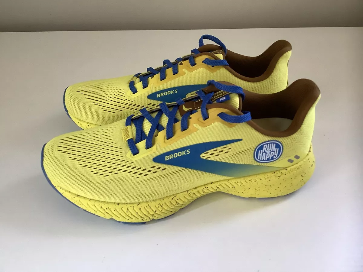 NEW Brooks Launch 8 Run Happy Banana Women's Running Shoes