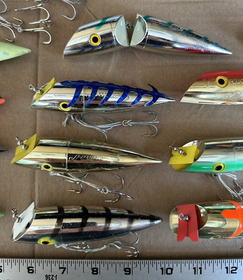 Lot Of 15 Luhr Jensen J Plugs. Salmon And Trout Fishing/ Trolling. 10