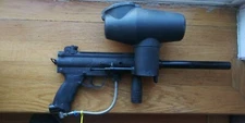 Tippmann  A-5 paintball gun with hopper and extra 16 inch sniper barrel