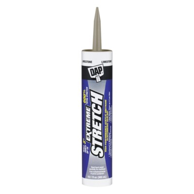 Dap 18714 Extreme Stretch Elastomeric Window Door & Siding Sealant, 10.1 Oz