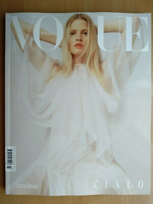 女性情報誌 Vogue Poland Magazine March 2022 VOGUE Poland 3/2022, March 2022 LARA STONE on front cover | eBay