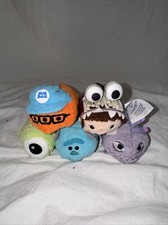 Disney Tsum Tsum Mini Plush Monsters Inc. Lot of 5 - NWT - Mike Sully Boo Randal
