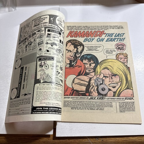 KAMANDI # 10 THE LAST BOY ON EARTH DC 1973 7.5 MM21 - Picture 2 of 6