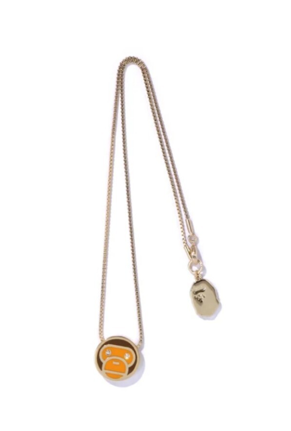 A BATHING APE Women BABY MILO NECKLACE 2K30-282-004 | eBay