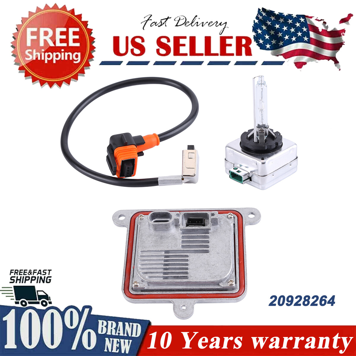 FOR CHEVY BLAZER IMPALA MALIBU SUBURBAN TAHOE XENON BALLASTS MODULES BULB NEW