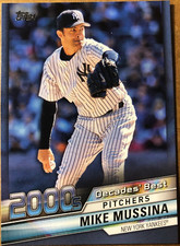 2020 Topps Decades Best BLUE SP #DB75 Mike Mussina New York Yankees 💥⚾💥