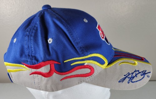 CARQUEST Kyle Busch Adjustable Hat Cap # 5 SMI Flames Nascar Hendrick Racing - Picture 3 of 9