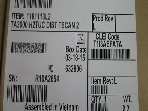 ADTRAN 1181113L2 TA 3000 H2TUC DIST TSCAN2 - Bild 1 von 3