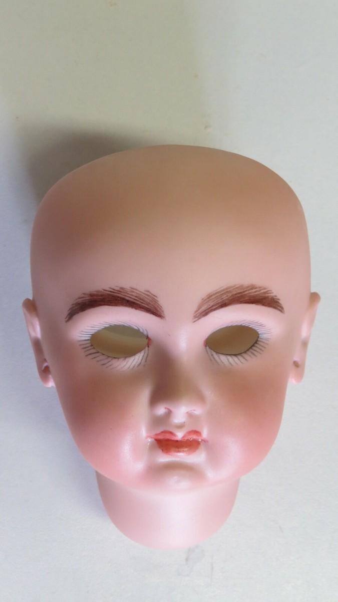 Tête De Poupée Jumeau "Triste" Reproduction - Taille 7 (env. 50cm) - Porcelaine