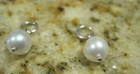 Art Glass White Beads Read Below James Avery Sterling Silver 2 Mini