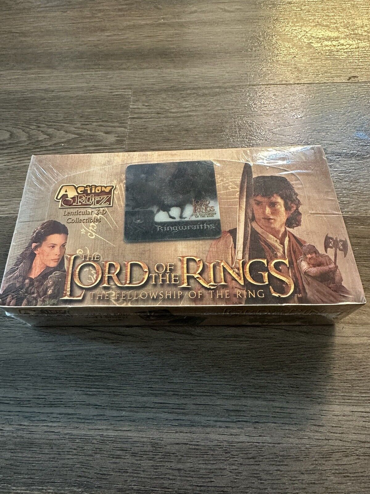 2002-2004 The Lord Of The Rings Action Flipz 3 Box Set Factory Sealed ArtBox