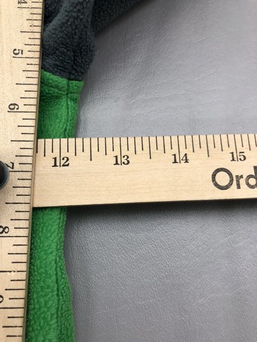 Columbia Children’s Toddler 3T Jacket Fleece Full Zip Pockets Gray Green Mock - Picture 5 of 11