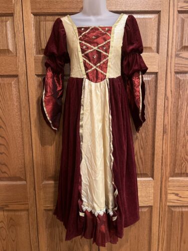 Medieval Renaissance Dress Costume - size Youth 10/12 - Picture 1 of 6