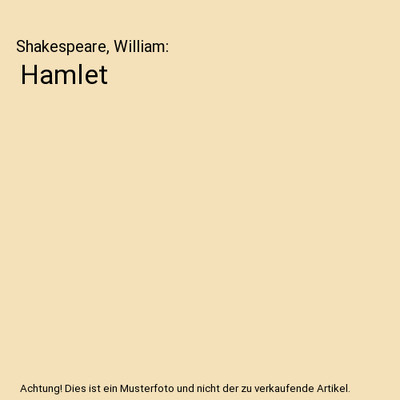Hamlet, Shakespeare, William