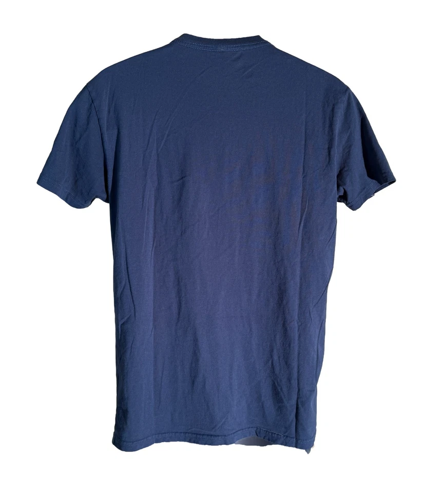 VOLCOM Short Sleeve Crew Neck T-Shirt Blue Medium - Image 3 of 4