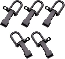 10PCS Paracord Clasp Bracelet Clasp D-Shape Paracord Shackles for Outdoor