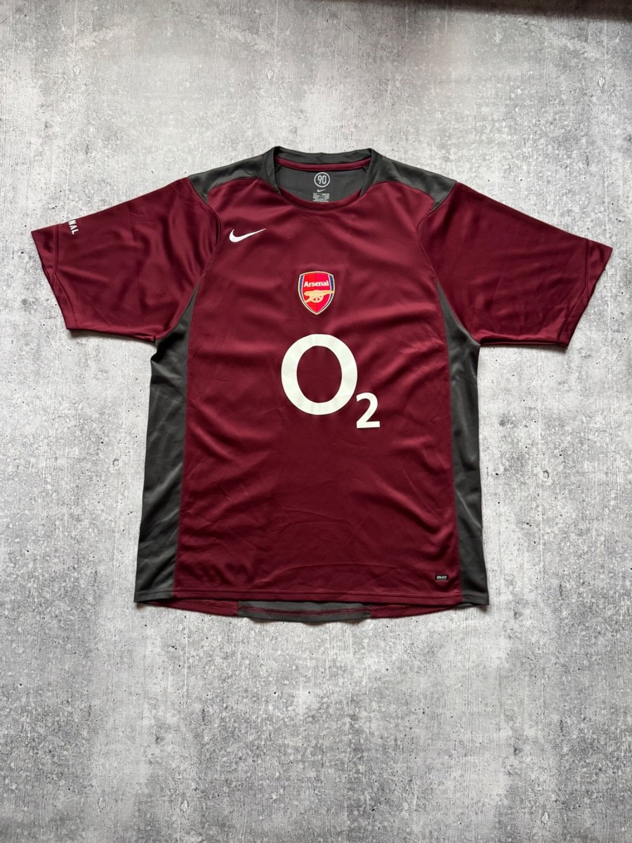 ウェア Arsenal 2005-2006 () Arsenal 2005/2006 Away Football Shirt Soccer Jersey Size S
