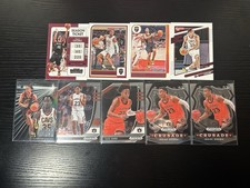 isaac okoro 9 card lot rookies prizm 2020-21 cavaliers rc bulls nba panini