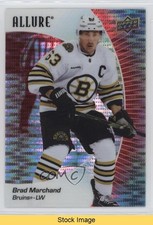 2023-24 Upper Deck Allure Red Rainbow Brad Marchand #90 READ f6d
