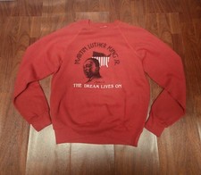 Vintage 1986 Martin Luther King Jr. Sweatshirt Large Lee Sweatshirt