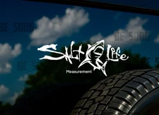Salt Life Shark Decal Sticker Ocean Great White Car Truck SUV Window Vinyl