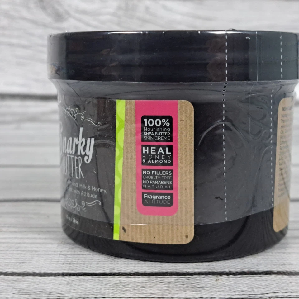 Manteca de Karité y Manteca de Almendras Skindelicious Snarky 10oz 285g Nueva Foto 3 de 4