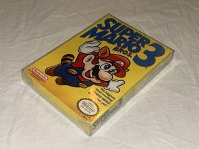 Super Mario Bros 3 Nintendo NES Complete in Box 1990 Display Protector Hard Case