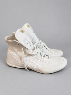 ASICS EX EO Wrestling Shoes White/White Japan Market US 10 27cm Unworn