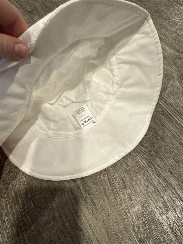 Sombrero de Bebé - BLANCO - CARTERS para Bebé Talla 6-12 y Talla 12-18 Meses Azul Coral X4 Foto 4 de 4