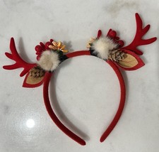 Festive Christmas Reindeer Antlers Headband