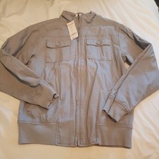 Gymboree boys 10-12 gray jacket, full zipper front pockets, Nwt