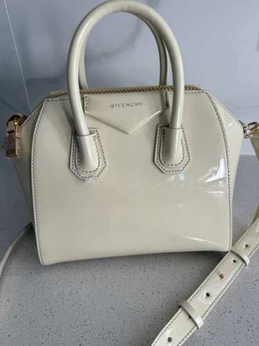 Givenchy Antigona Mini Top Handle Bag Butter Cream