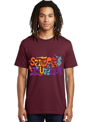 Success-Is-You Mens Graphic Tee,100% Cotton,Casual Summer Wear