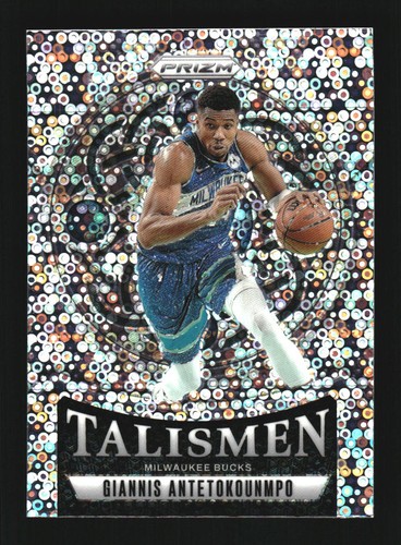 Giannis Antetokounmpo 2024-25 Panini Prizm Talismen Prizms Fast Break #12