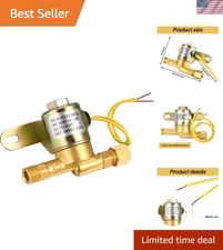 A2012-S150 Brass Solenoid Valve for Aprilaire Humidifiers - 24V, Durable, Eas...