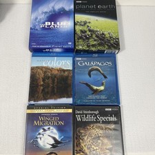 Nature Documentary HD dvd Lot Planet Earth Galapagos Winged Migration Wildlife 